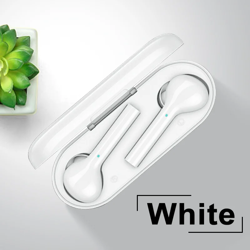 TWS Bluetooth беспроводные наушники стерео наушники Hifi спортивные наушники гарнитура с микрофоном сенсорное управление беспроводные наушники для телефона - Цвет: white
