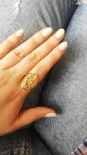 Anillo de flores silvestres ovaladas delicadas para mujer, sortija con estampado clásico y exquisito, anillo Floral de margaritas, corona tallada a mano