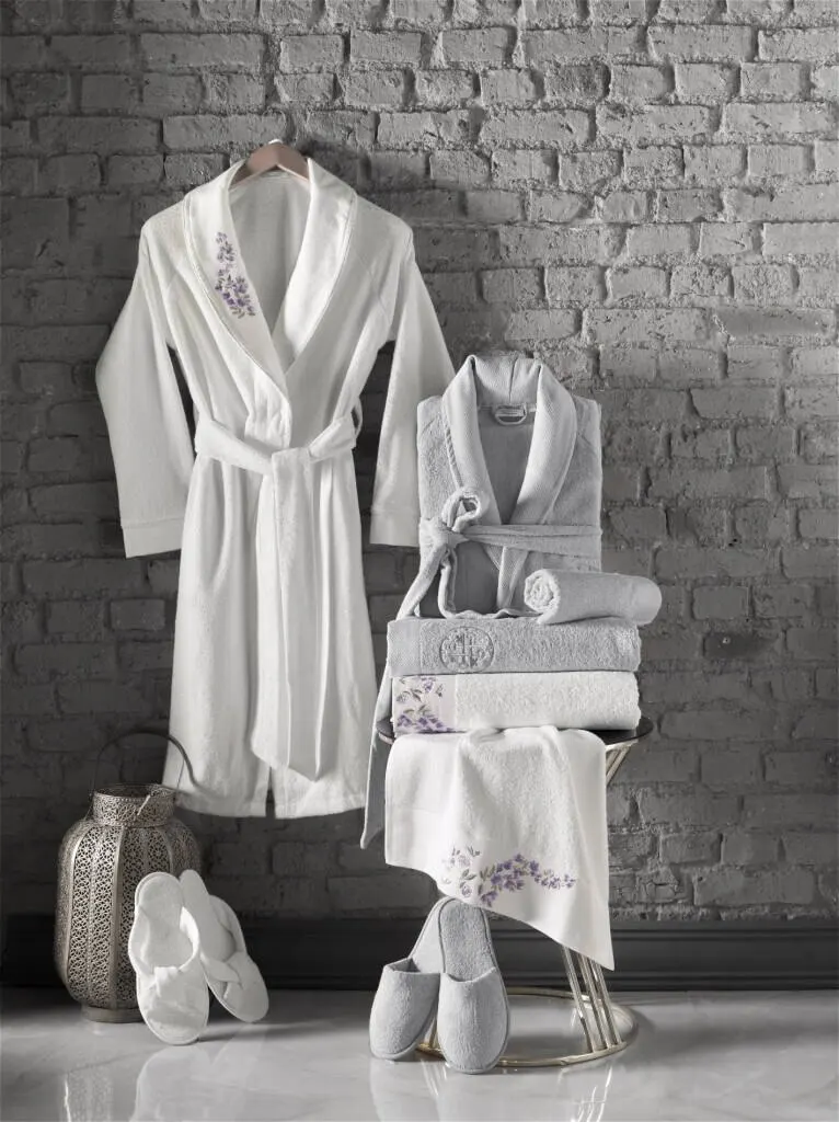 

MARISA PREMIUM BAMBU 8 PIECES FAMILY BATHROBE SET BAMBU SLIPPERS BAMBOO TOWEL BATH TOWEL HOTEL SPA HAMAM SAUNA PO FREE SHİPPİNG