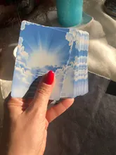 Hablando con el así llamado espiritismo tarjetas 44-Tarjeta cubierta y guía de juego de cartas juego de mesa de Tarot tierra divina guerreros
