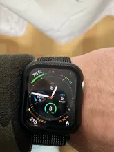 Cristal + cubierta para carcasa de reloj Apple iWatch, parachoques de fibra de carbono + Protector de pantalla Apple watch series 5 4 3 44mm 40MM 38mm 42MM