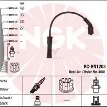 NGK 4081 Провода в/в RENAULT LOGAN 1.6 RC-RN1203