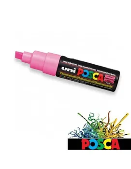 

POSCA MARKER 8MM WATER-BASED FLUORESCENT COLOR PINK