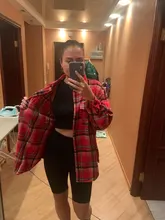 Oversized Shirts Clothing Tops Button Female Blouse Long-Sleeve Toppies Vintage Plus-Size