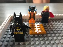 DISNEY-bloques de construcción de superhéroes, Thor, Spiderman, Hulk, figuras de acción, juguetes para niños, regalo de Navidad para niños