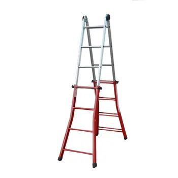 

LADDER IND.MULT SCISSOR 3,60MT 8 + 8 TELESC AL/AC SERAFINA MY