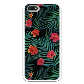 

Stand case costume drawing Flowers WP029 for Huawei Y5 2018