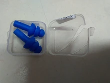 Tapones de silicona de espuma suave para los oídos, protección auditiva con aislamiento acústico, para dormir, con caja de almacenamiento, gran oferta