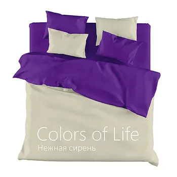 

Bed linen goldtex collection Colors of Life "gentle lilac" 51013075