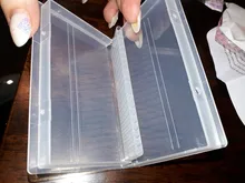 Caja de almacenamiento de brocas para uñas, contenedor vacío de exhibición, fresadora de acrílico, acceso a manicura, Full Beauty, 1 Uds., CH994