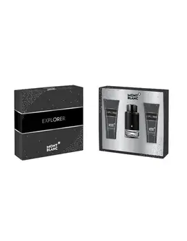

Kit MONTBLANC EXPLORER EP case perfume spray gel shower after shave 100 eau de perfume gift box mont blanc