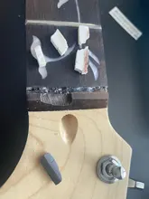 Disco-instrumentos musicales de arce inlayTree of Life, 22 trastes, cuello de guitarra eléctrica, accesorios de guitarra, piezas al por mayor