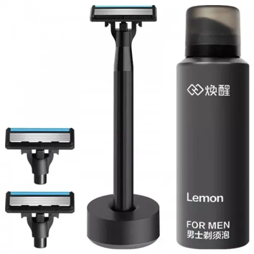 Набор Для Бритья Xiaomi Razor Set H300 3 Кассеты S