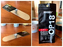 JAKEMY-abridor de pantalla curvada de 0,1mm, herramienta Ultra Flexible de acero inoxidable, desmontaje, cuchillo de apertura para teléfono móvil