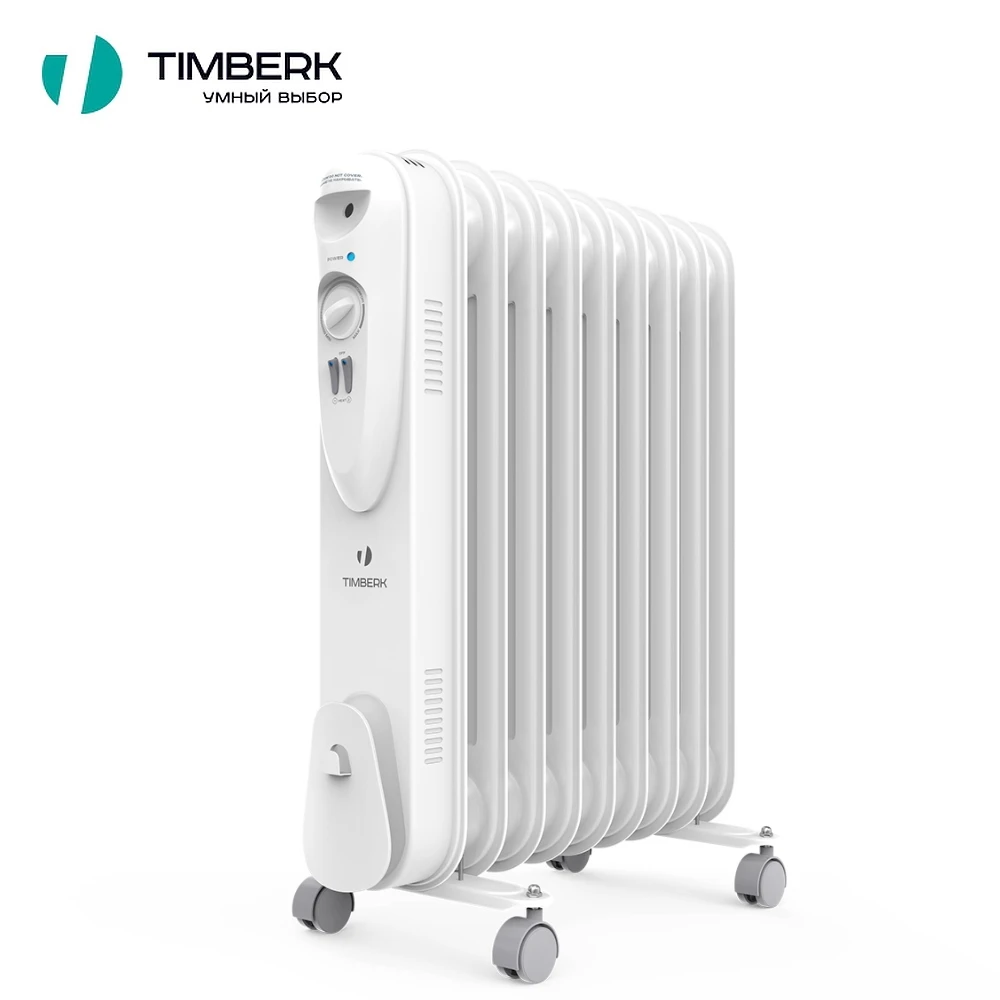 Электрический маслонаполненный радиатор Timberk TOR 21.1809 SLX 1800 Вт | Бытовая техника