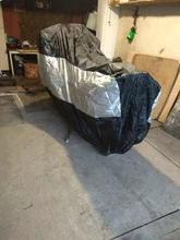 HEROBIKER-Nueva funda para moto, cubierta para moto para todas las estaciones impermeable, a prueba de polvo, protección uv para exteriores para moto, cobertor para lluvia para moto