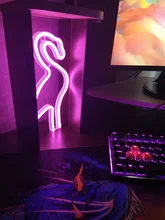 Wall-Lamp Art-Decorative-Lights Neon-Sign Holiday-Lighting LED Plastic Xmas-Party Baby