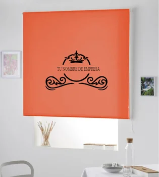 

Blind Iroa with themed and company name/Widespread! ROLLER BLINDS TRANSLUCENT! (ORANGE 100X175)