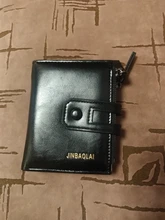 Men Wallets Purses Card-Holder Coin-Pocket High-Quality Vintage Double-Zipper Hasp Short