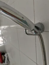 Alcachofa de ducha ajustable de 5 velocidades, Panel grande, accesorios para cabezal de ducha de baño, juego de soportes para manguera