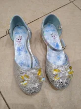 Crystal Shoes Girls Sandals High-Heel Baby Little-Girl Princess Summer Children's New