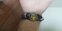 Cobra Kai-pulsera de cuero para seguidores, brazalete de cuero para amantes de la Opera americana