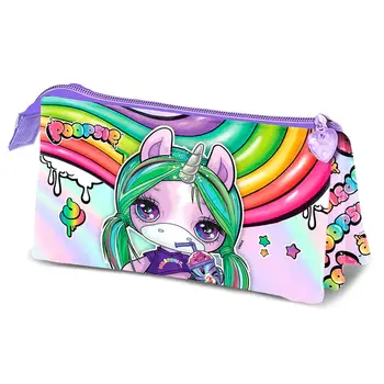 

Pencil pouch Unicorn Poopsie threefold