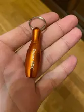 Herramienta de corte de acero inoxidable multifunción EDC, Mini herramienta portátil colgante de llavero, cuchillo de cápsula, herramienta de corte pequeña