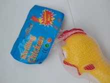 Toy Dog-Gadgets Rubber Chicken Pet-Dog Pet-Supplies Funny Squawking Yellow for Cat Screaming
