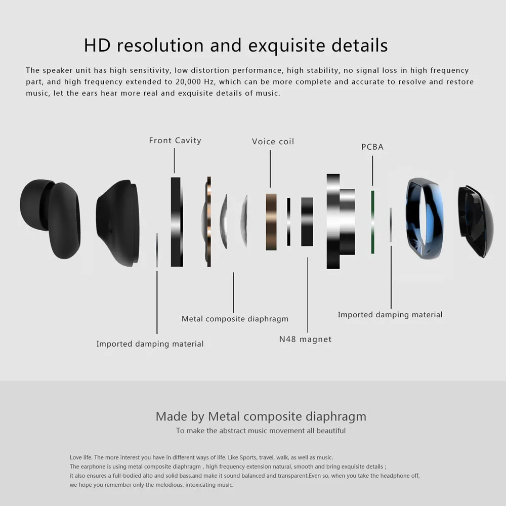 Bluetooth наушники спортивные беспроводные наушники устойчивое Bluetooth гарнитура бас наушники с микрофоном для телефона iPhone Xiaomi huawei