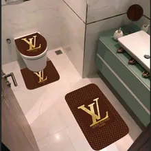 3lü takım banyo paspasları bir kalite marka paspası şık bir kalite tuvalet