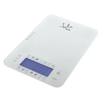 

KITCHEN SCALE DIETARY JATA 762-UP TO 5KG-PRECISION 1G-TARE FUNCTION-PARSE CALORIES/CARBOHYDRATES 14