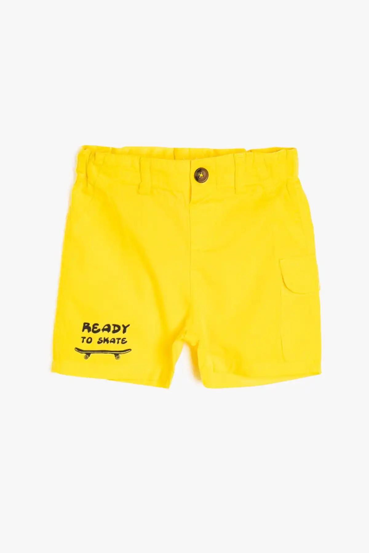 Coton Kids желтые шорты для маленьких мальчиков