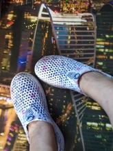 Fashion Ladies Beach Breathable Mesh Slippers Slippery Clogs Shoes