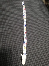 Cadena de Clip para chupete de bebé, cinta para chupete, divertida, amplia para chupete, correa de soporte para pezones, alimentación infantil