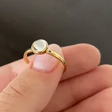 17KM-Conjunto de anillos de cadena de ancho de oro Punk para mujer y niña, sortijas finas irregulares para dedo, regalo, joyería para fiesta 2021