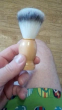 Brocha de afeitar para hombre, herramienta de afeitar con mango de madera, 2020