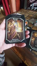 Creativo De Fin De Siecle Kipper cartas del Tarot 39 unids/set inglés completo adivinación tarjeta De juego con PDF guía fiesta juego Juguetes