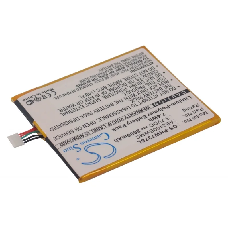 Аккумулятор AB2400BWMC для Philips, 2000mAh