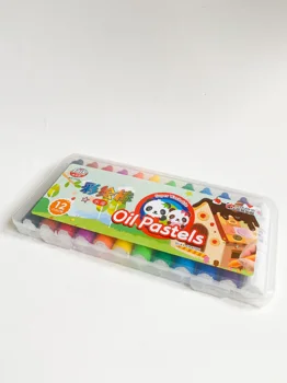 

oil pastels,drawing set, a set of children's wax pencils for drawing at school and at home 12 pcs 12 colors