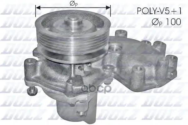 Насос Водяной Fiat 2.0turbodiesel Dolz арт. S165