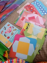 Juguetes Montessori de 54 páginas para niños, manualidades de dibujos animados en 3D, animales de Origami, manualidades, Arte de papel, juguetes educativos de aprendizaje