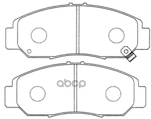 Колодки Тормозные Honda Civic 01-05/Fr-V 1.7-2.2 05-/Stream 1.7/2.0 01- Передние Fit Fp0787 FIT арт. FP0787
