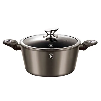 

Casserole with lid carbon metallic line 20 cm