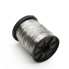 

10 Meters Soft Steel Wire Diameter 304 Stainless Steel Wire Single Strand Lashing Soft Iron Wire 0.1 0.2 0.3 0.4 0.5 0.6 0.8mm