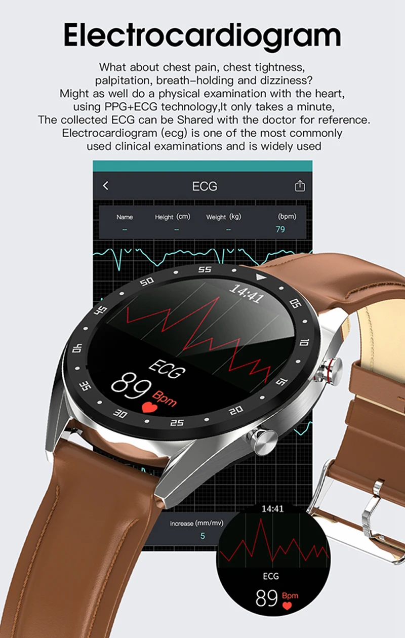 L7 Смарт часы Поддержка телефонного звонка Dialer ECG измерение сердечного ритма Smartwatch водонепроницаемый Ip68 умный браслет для мужчин и женщин Android IOS
