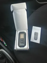 VDIAGTOOL VC100 VC200 coche medidor de espesor Medidor para la pintura del coche medidor de luz de fondo con LCD de espesor de revestimiento de coches de Fe/nFe