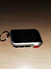 Llavero para mando a distancia LCD Vertical A93, sistema de alarma antirrobo para coche, bidireccional, rusa, A93