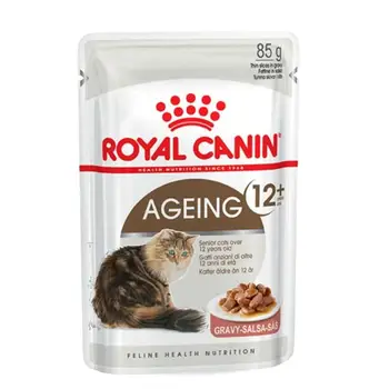 

Alimento para Gatos Mayores de 12 Años Royal Canin Ageing 12+ (Salsa) 12 X 85 Gr