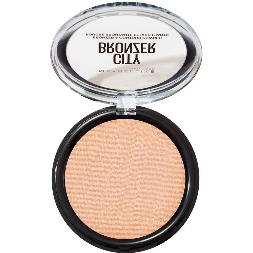 Maybelline New York Бронзирующая пудра для лица FACESTUDIO CITY BRONZER, 150, теплый бронзовый, 8 г